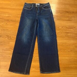 Flying Monkey Dark Blue wide leg Jeans